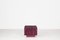 Osis Red Laquered Wooden Cube Table by LLOT LLOV, Image 1