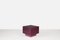 Osis Red Laquered Wooden Cube Table by LLOT LLOV 2