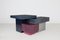 Osis Red Laquered Wooden Cube Table by LLOT LLOV 3