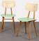 Grüner Stuhl aus Holz von Tone, 1960 1