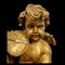 European School Artist, Angel Playing the Violin, Early 20th Century, Wood Carving, Image 3