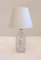 Swedish Glass Table Lamp by Pukeberg, Image 1