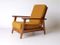 Vintage Dutch Low Oak Armchair from EMS Overschie 1