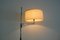Lampada da terra con paralume regolabile di Hillebrand, anni '60, Immagine 2