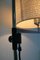Lámpara de pie con pantalla ajustable de Hillebrand, años 60, Imagen 7