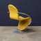 1-2-3 Series Easy Chair in Yellow Fabric by Verner Panton, 1973 9