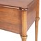 Neoclassical Blond Walnut & Flame-Applied Walnut Burl Desk, Late 1800s 5