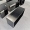 Vintage Modular Cubic Bookcase in Black Laminate, 1970s 26