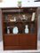 Mid-Century Teak Bookcase with Sliding Glass Doors by Herbert E Gibbs for Tunridge 10