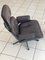 Set of Black Lounge Chair and Ottoman in Leather by Charles & Ray Eames for Herman Miller, 1980s, Image 2