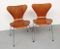 3107 Teak Chairs by Arne Jacobsen for Fritz Hansen, 1960s, Set of 2 4