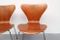 3107 Teak Chairs by Arne Jacobsen for Fritz Hansen, 1960s, Set of 2 6