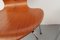 3107 Teak Chairs by Arne Jacobsen for Fritz Hansen, 1960s, Set of 2 10