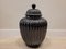 20th Century Black Ceramic Vases, Italy, Set of 2, Image 11