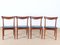 Teak Dining Chairs by Henry Walter Klein for Bramin, Set of 4