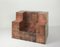 Cubes en Cuivre par Paul Kelley, Set de 10 2