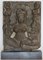 Schwarze Steinskulptur einer indischen Göttin aus dem 12. Jahrhundert 1