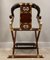 Folding Armchair or Monk Meditation Chair, 1930s 9