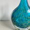 Blue Fish Crackled Vase von Mdina, 1970er 5