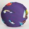 Purple Pod Circle Pillow by Naomi Clark for Fort Makers 5