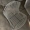 Sedie da pranzo in filo metallico nello stile di Harry Bertoia per Knoll, 1952, set di 4, Immagine 5