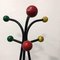 French Standing Coat & Hat Stand with Colored Balls, 1960s 7