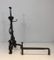 Wrought Iron Andirons, 1900s, Set of 2, Image 14