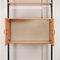 Floor to Ceiling Bookcase in Laminate and Metal, Italy, 1970s, Image 11