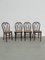 Chaises de Bistrot en Rotin de Thonet, 1890s, Set de 4 1