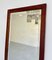 Art Deco Wall Mirror in Mahogany with Bevelled Glass 3