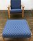 Danish GE 290 Lounge Chair & Ottoman Set by Hans J. Wegner for Getama, 1970s 11