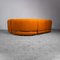 Vintage Modular Sofa in Earthenware-Colored Boucle, 1970s, Set of 4, Image 14