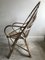 Rattan and Bamboo Lounge Chair, France, 1950s 6