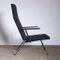 Easy Chair 140 with Dark Blue/Black Fabric by A.R. Cordemeijer for Gispen, 1959 9