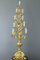 Gilt Brass and Bronze Electrified French Candelabra, Image 2