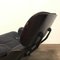 Black Leather Lounge Chair by Charles & Ray Eames, 1950s 3