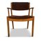 Mid-Century Danish Oak Arm Chair by Poul Volther for FDB MØbler, 1950s 1