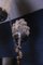 Lámpara de suspensión Art Déco vintage con tres brazos de cromo y latón, Imagen 6
