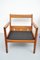 Mid-Century Teak & Leather Senator Armchairs by Ole Wanscher for France & Son / France & Daverkosen, Set of 2 16