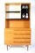 Mid-Century Ash Wood Wall Unit from Up Zavody Bucovice, N.P. Korycany, Czechoslovakian, 1965, Set of 4 3