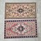 Petit Tapis Oushak Miniature, Turquie, Set de 2 3