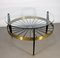 Table Basse Circulaire, Italie, 1950s 1