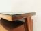 Mid-Century Glass and Wood Side Table, Image 12