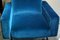 Vintage Italian Armchair in Velvet Ottanio Color, Imagen 13
