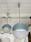 Space Age Blue Ball Pendant Light from Stilux Milano, 1970s 4