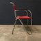 Rope and Red Canvas Diagonal Chair by Willem Hendrik Gispen for Gispen, 1930s, Image 13