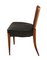 Set of Czech H214 Chairs in Walnut & Faux Leather by J. Halabala, 1930s 4