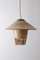 Leather Boho Pendant Lamp, 1960s, Image 4