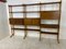 Skandinavisches Mid-Century Teak Wandregal, 1950er 10