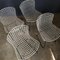 Wire Dining Chairs in the style of Harry Bertoia for Knoll, 1952, Set of 4 19